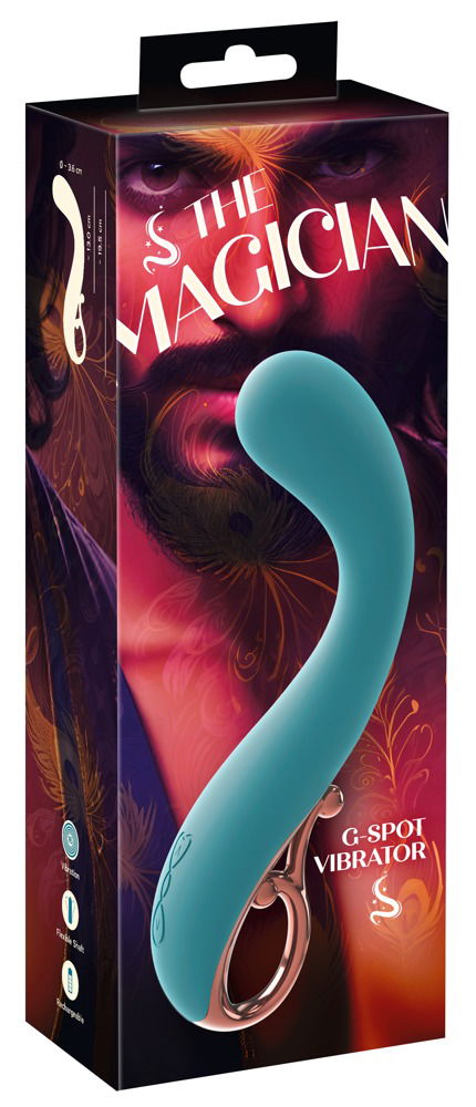 You2Toys The Magician G-Spot Vibrator - Luxuriöser Silikonvibrator, wasserdicht, 16 Vibrationsmodi