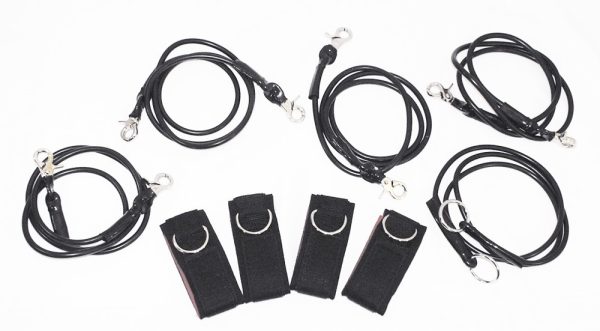 You2Toys Fesselset Schwarz Bondage-Kit 9-teilig