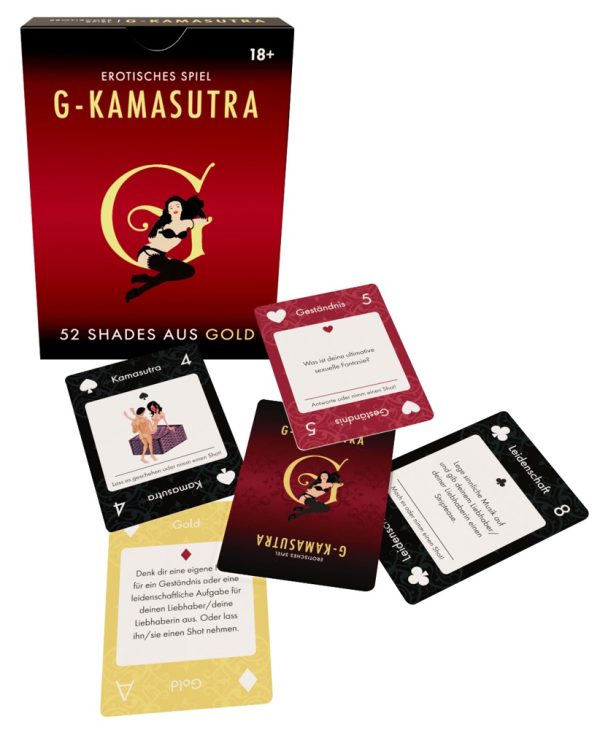 G-Kamasutra 52 Shades of Gold - Romantisches Kartenspiel für Paare