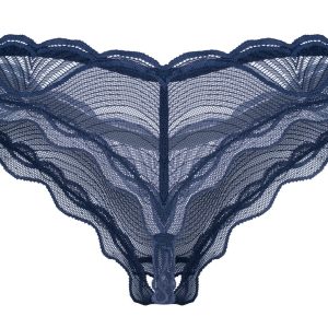 Obsessive Nightly Blue Riostring ouvert - Blau-in-Blau, Größe S/M