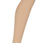 Obsessive Cupide Desir Straps-Strümpfe in Nude mit roten Spitzen – Hollow B