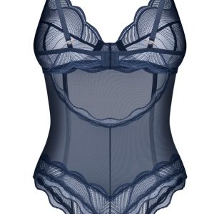 Obsessive Body ouvert Nightly Blue - Größe: S/M - Farbe: Blau