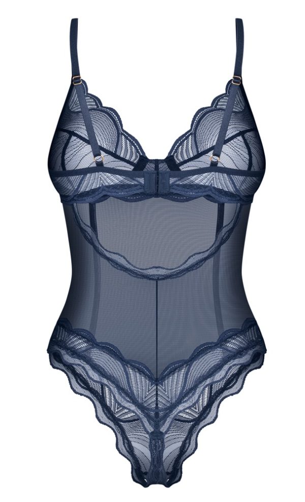 Obsessive Body ouvert Nightly Blue - Größe: S/M - Farbe: Blau