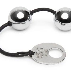 Fifty Shades of Grey Liebeskugeln Deluxe, Silber, 21,5 cm, 219 g Fifty Shades of Grey Liebeskugeln Deluxe, Silber, 21,5 cm, 219 g – B