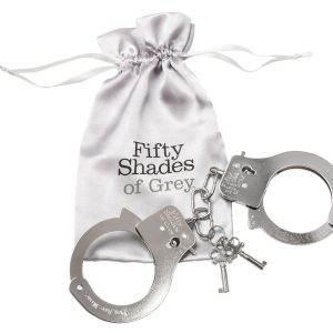 Fesselnde Silberne Handschellen - Klassisch - Metall - inkl. Satintasche Fesselnde Silberne Handschellen - Klassisch - Metall - inkl. Satintasche – Verpackung B