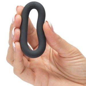 Lustiges Herrensilikon-Penisring Ø 3,5 cm in Grau Lustiges Herrensilikon-Penisring Ø 3,5 cm in Grau – C