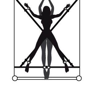 Fifty Shades of Grey Kreuz-Bettfesseln - Bettfreuden Set Fifty Shades of Grey Kreuz-Bettfesseln - Bettfreuden Set – B