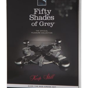 Fifty Shades of Grey Kreuz-Bettfesseln - Bettfreuden Set – Verpackung