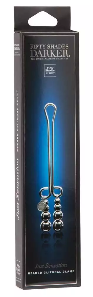 Kugelkette Klitorisklemme Silber Länge 6,5 cm – Verpackung Kugelkette Klitorisklemme Silber Länge 6,5 cm – Verpackung