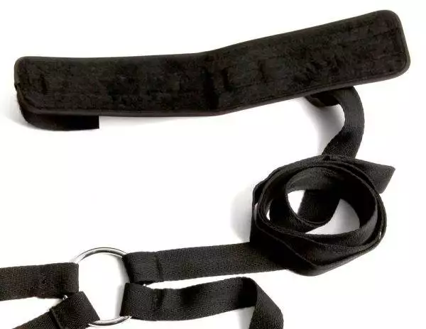 Fifty Shades of Grey Bett-Fesselkit, Größe: Einheitsgröße, Farbe: Schwarz/Silber Fifty Shades of Grey Bett-Fesselkit, Größe: Einheitsgröße, Farbe: Schwarz/Silber – Det