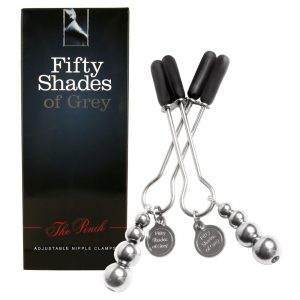 Fifty Shades of Grey Nippelklemmen mit 9-Gramm-Gewichten, Metall, verstellbar Fifty Shades of Grey Nippelklemmen mit 9-Gramm-Gewichten, Metall, verstellbar – Bild 4
