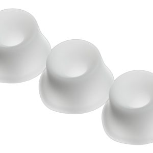 Womanizer - Hygienische Aufsätze für maximalen Genuss (Größe M, 3 Stück)