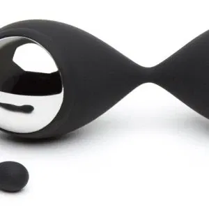 Training Orgasmus Marke Liebeskugel-Duo Größe Fortgeschrittene Schwarz – A