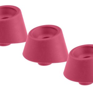 Womanizer DUO Ersatzaufsätze - 3er Pack, Größe M, Silikon.