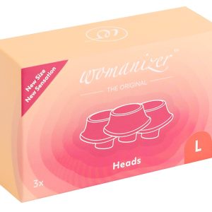 Womanizer Aufsatz Set Größe L (3 Stück) - Silikon - für Classic, Eco, Premium, Liberty, Starlet 2