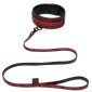 Fifty Shades of Grey Sweet Anticipation Halsfessel und Leine, Schwarz/Rot – A