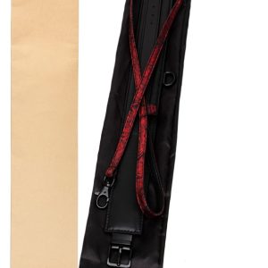 Fifty Shades of Grey Sweet Anticipation Halsfessel und Leine, Schwarz/Rot