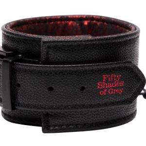 Fifty Shades of Grey Sweet Anticipation Handfesseln, Schwarz/Rot, Größe verstellbar Fifty Shades of Grey Sweet Anticipation Handfesseln, Schwarz/Rot, Größe verstellbar – D
