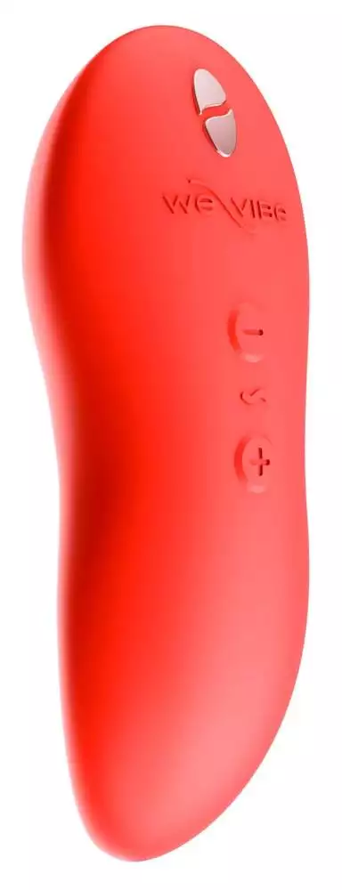 We-Vibe Touch X - leistungsstarker Vibrator, wasserdicht, mit Tastensperre, inkl. Aufbewahrungsbeutel und Gleitgelprobe – C