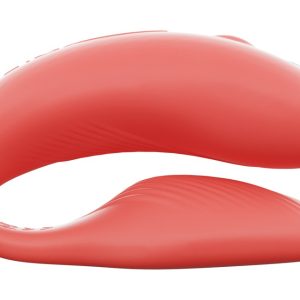 We-Vibe Chorus - Flexibler C-förmiger Paarvibrator mit Biofeedback-Fernbedienung und Touch-Sense, Silikon, wasserdicht, USB-Ladekabel und Batterie inklusive – B