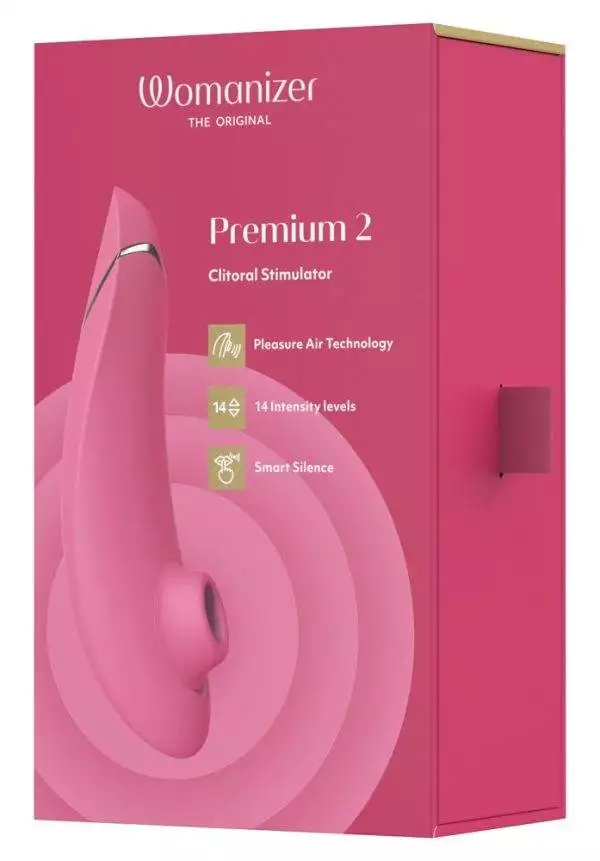 Womanizer Premium 2 - Druckwellenstimulator - Trendige Farben - 14 Intensitäten – Verpackung Womanizer Premium 2 - Druckwellenstimulator - Trendige Farben - 14 Intensitäten – Verpackung