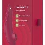 Womanizer Premium 2 Druckwellenstimulator - Trendy Pink – Verpackung