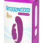Happy Rabbits FlexiGasm Mini - Doppelvibrator mit G-Punkt-Stimulation - lila – Verpackung