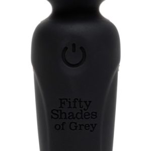 Fifty Shades of Grey Mini Wand Vibrator Sensation, wasserdicht, wiederaufladbar – A