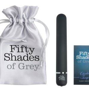Shades of Grey Vibrator - Schwarz, seidige Oberfläche, Batterien separat erhältlich Shades of Grey Vibrator - Schwarz, seidige Oberfläche, Batterien separat erhältlich – C