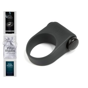 Shades of Grey Penisring mit Klitorisstimulator – Bild 5