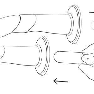 ROMP Wellenreiter Dildo Piccolo - Onyx Black ROMP Wellenreiter Dildo Piccolo - Onyx Black – D