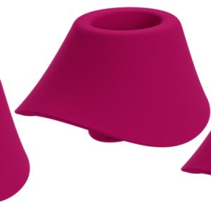 Womanizer BLEND Aufsatz Set in Größe M, Silikon, PU, 3 Stück