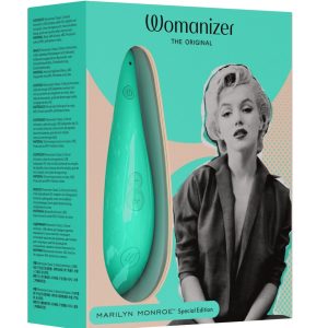 Womanizer Marilyn Monroe Special Edition - Druckwellenstimulator, 10 Intensitäten, Pleasure Air Technology, wasserdicht - Pink