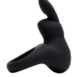 Happy Rabbits Vibro-Häschen Cock Ring - Silikon, wasserdicht, wiederaufladbar Happy Rabbits Vibro-Häschen Cock Ring - Silikon, wasserdicht, wiederaufladbar – B