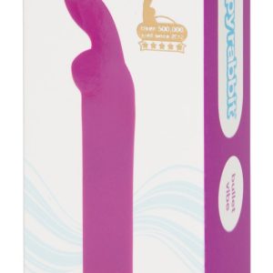 Happy Rabbit Bullet Vibe - Kraftvoller Minivibrator für unterwegs - Schwarz – Verpackung