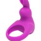 Happy Rabbits Vibro-Häschen Penisring - 7,6cm, Silikon, wasserdicht, wiederaufladbar – A
