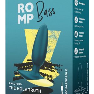 Romp Vibro-Analplug Bass, wasserdicht, wiederaufladbar