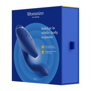 Womanizer DUO 2 - G-Punkt Vibrator mit Pleasure Air™ Technologie - Schwarz