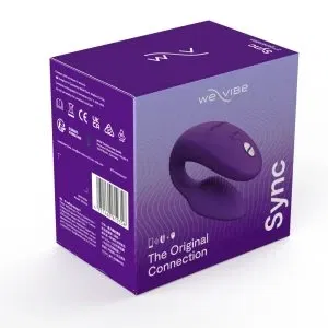 We-Vibe Sync 2 C-förmiger Paarvibrator - G-Punkt Stimulation - USB wiederaufladbar - wasserdicht – Verpackung