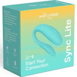 We-Vibe Sync Lite Paarvibrator, Silikon, 7,5 x 5,1 x 3,0 cm, Rosa