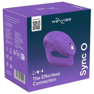 We-Vibe Sync O - C-förmiger Paarvibrator mit 10 Vibrationsmodi und Fernbedienung