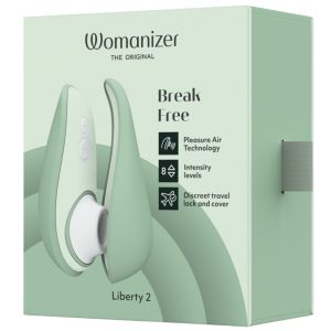 Womanizer Liberty 2 – Flüsterleiser Pulsator mit 8 Intensitätsstufen