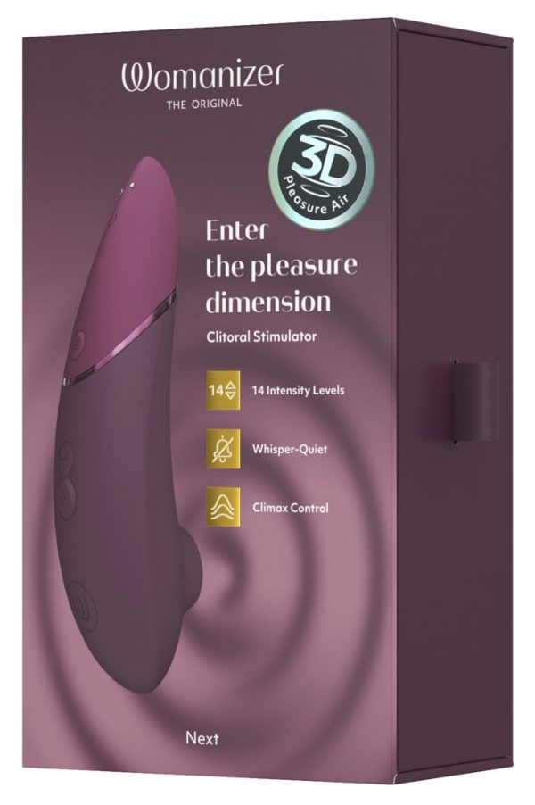Womanizer NEXT - 3D Pleasure Air Technologie (elegante Trendfarbe) – Verpackung