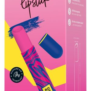 Romp Pulsator Lipstick - Diskretes Reise-Sextoy, Schwarz