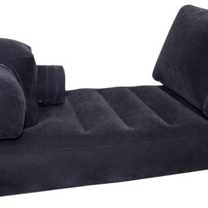 You2Toys Velvet Luxury Bed - Aufblasbare Liege mit Stoßvorrichtung und Vibratoren You2Toys Velvet Luxury Bed - Aufblasbare Liege mit Stoßvorrichtung und Vibratoren – Bild 3