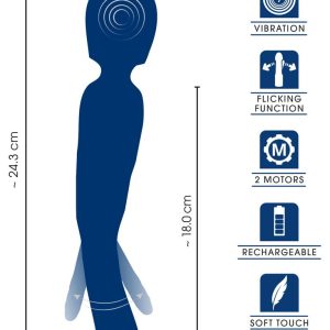 Sweet Smile Massagestab 2in1 Wand in elegantem Design Sweet Smile Massagestab 2in1 Wand in elegantem Design – Bild 8