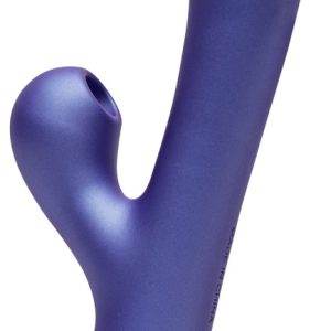 ROMP Pulse - Rabbit Vibrator mit Klitoris-Pulsator, Metallic-Optik, 10 Vibration + 5 Pleasure Air-Modi, wasserdicht, wiederaufladbar, Silikon, 22cm ROMP Pulse - Rabbit Vibrator mit Klitoris-Pulsator, Metallic-Optik, 10 Vibration + 5 Pleasure Air-Modi, wasserdicht, wiederaufladbar, Silikon, 22cm – D
