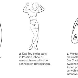 We-Vibe Moxie+ Auflege-Vibrator Schwarz We-Vibe Moxie+ Auflege-Vibrator Schwarz – Bild 5