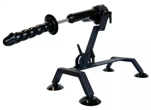 Fetish Fantasy Series Sex-Maschine mit Saugfuß-Dildo und Vibrator