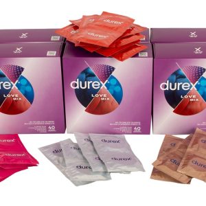 Durex Love Mix Kondome 6 x 40 Stück, verschiedene Sorten – A